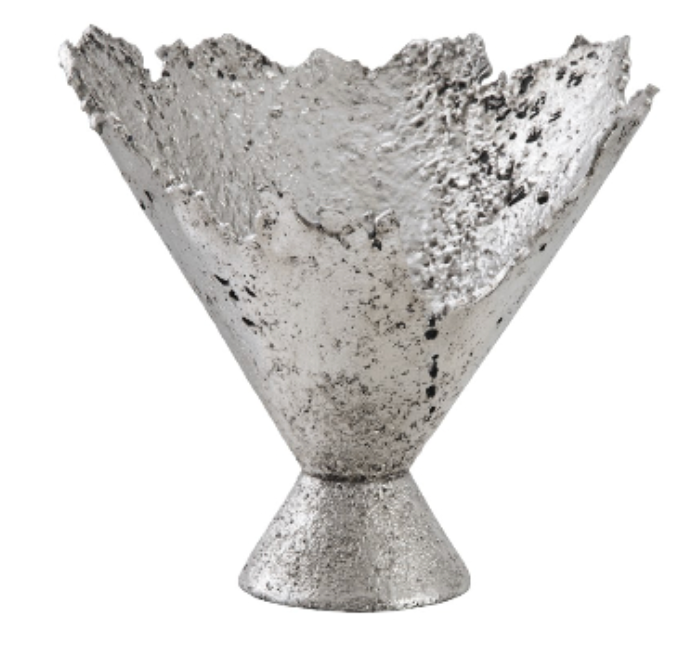 Splash Bowl Silver Leaf