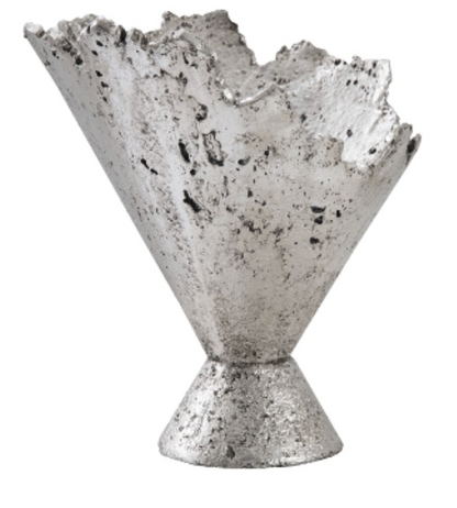 Splash Bowl Silver Leaf