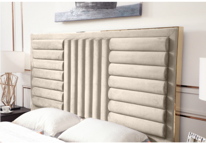 Beige Vistar Bed