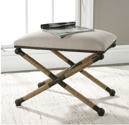 Firth Small Bench, Oatmeal