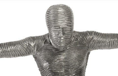 Outstretched Arms Sculpture, Aluminum, Small