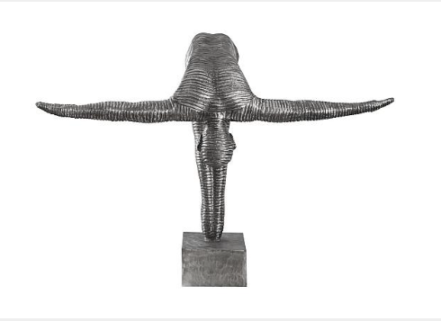 Diving Sculpture, Aluminum, Small