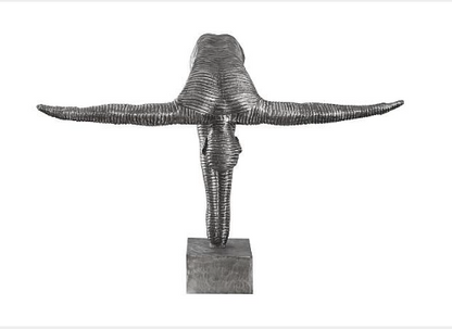 Diving Sculpture, Aluminum, Small