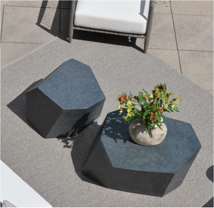 Outdoor/Indoor Side Table, Slate