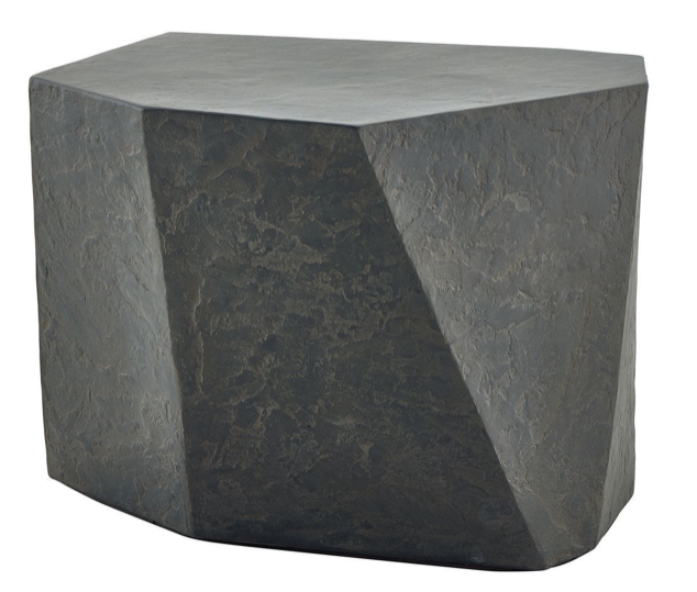 Outdoor/Indoor Side Table, Slate
