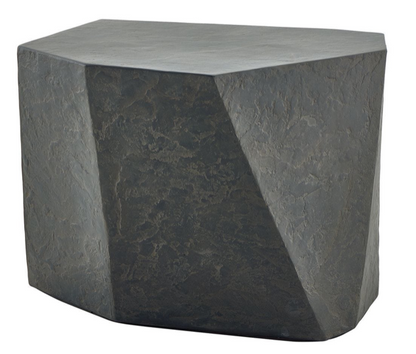 Outdoor/Indoor Side Table, Slate