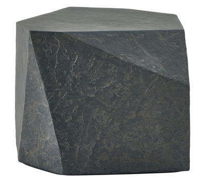 Outdoor/Indoor Side Table, Slate