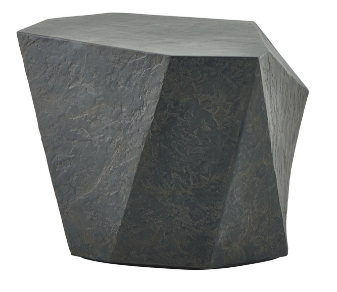 Outdoor/Indoor Side Table, Slate