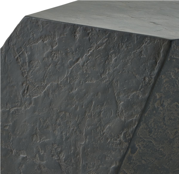 Outdoor/Indoor Side Table, Slate