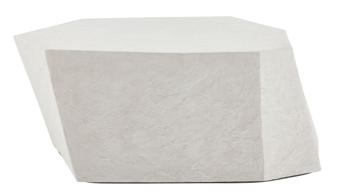 Outdoor/Indoor Coffee Table, Limestone