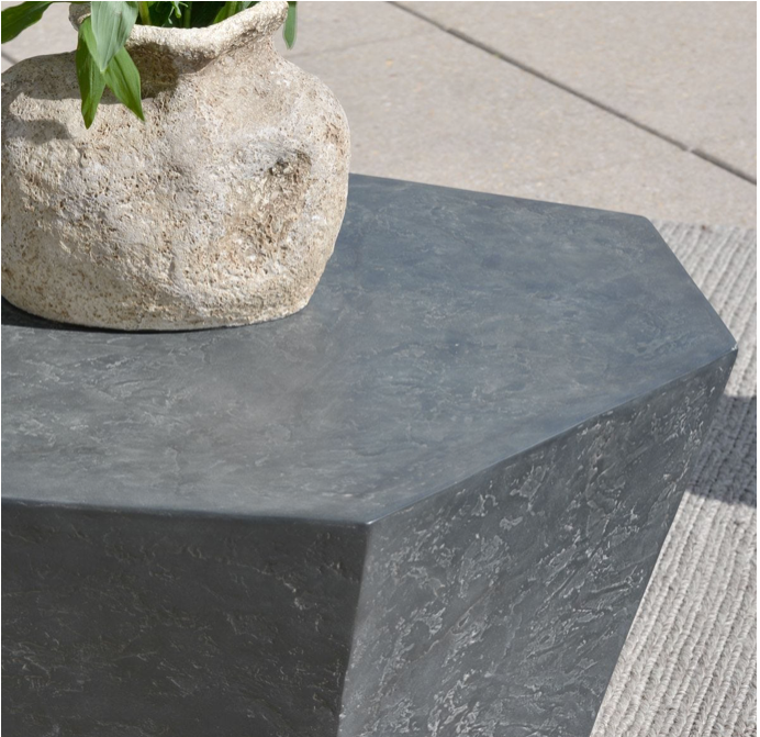 Outdoor/Indoor Coffee Table, Slate