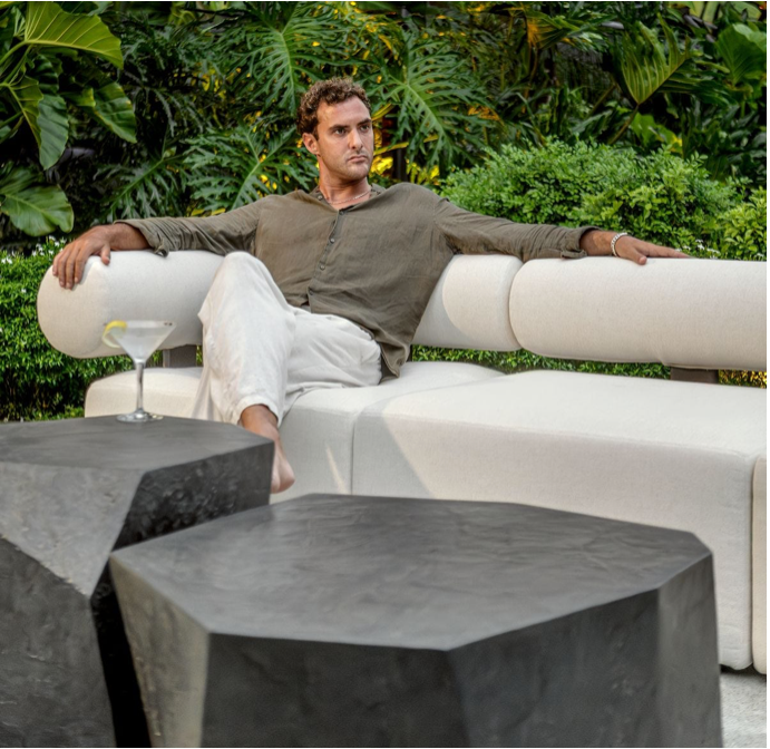 Outdoor/Indoor Coffee Table, Slate