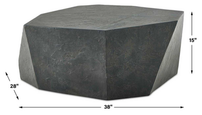 Outdoor/Indoor Coffee Table, Slate