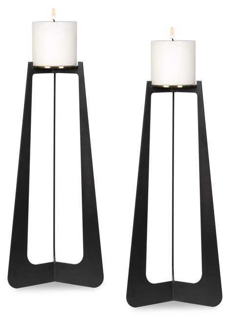 Columnar Candleholders, S/2