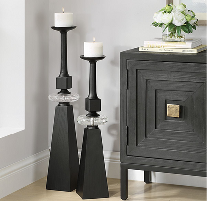 Ebon Glow, Candleholders, S/2