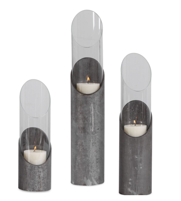 Karter Candleholders, S/3