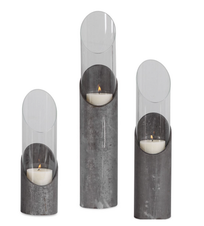 Karter Candleholders, S/3