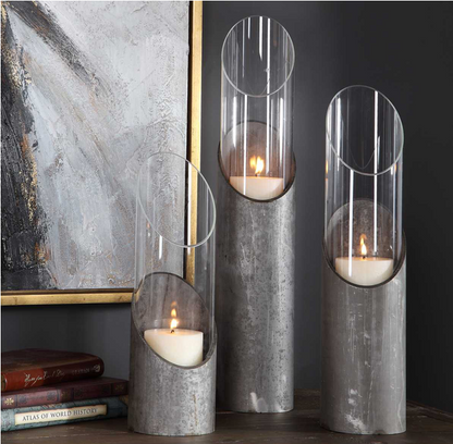 Karter Candleholders, S/3