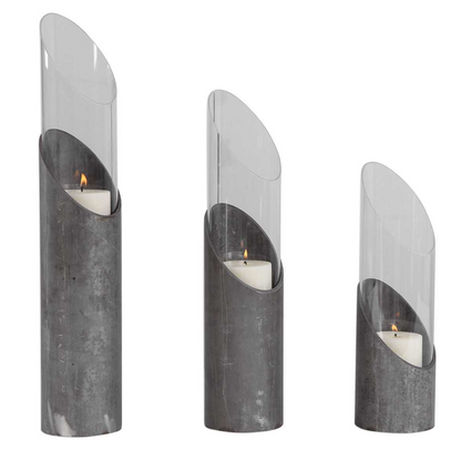 Karter Candleholders, S/3