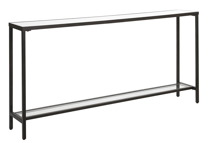 Hayley Console Table, Black