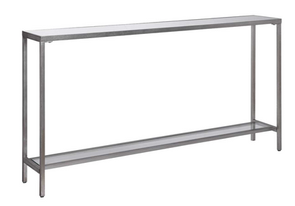 Hayley Console Table, Silver