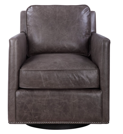 Roosevelt Swivel Chair - Smoke