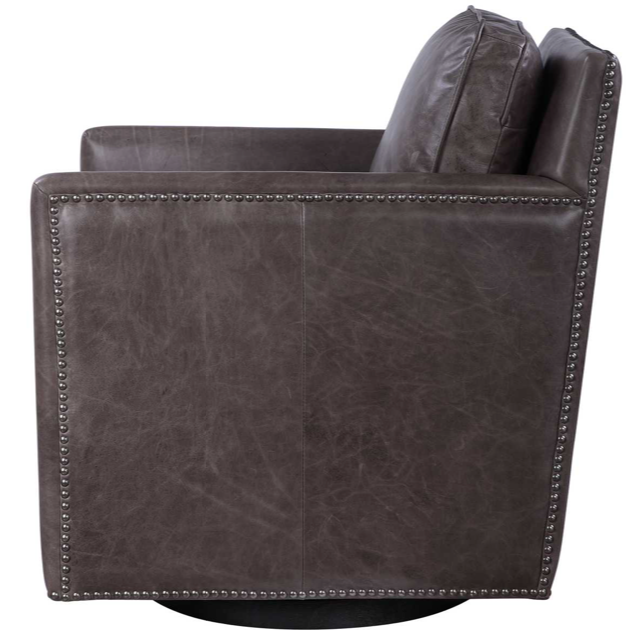 Roosevelt Swivel Chair - Smoke