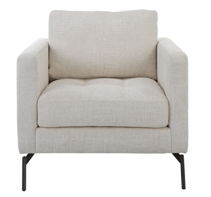 Ventura Chair - Ivory Chenille