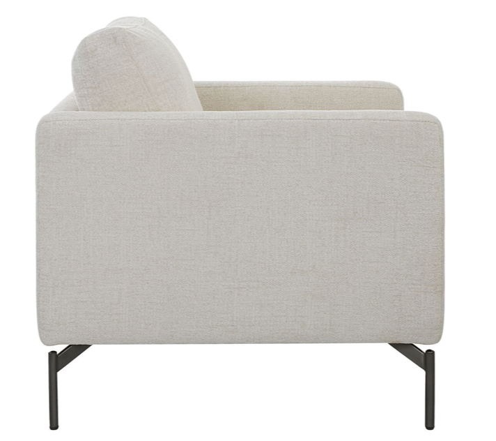 Ventura Chair - Ivory Chenille