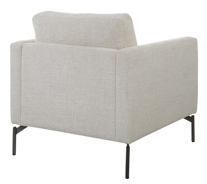 Ventura Chair - Ivory Chenille