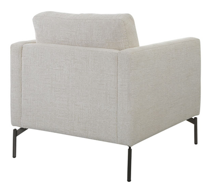 Ventura Chair - Ivory Chenille