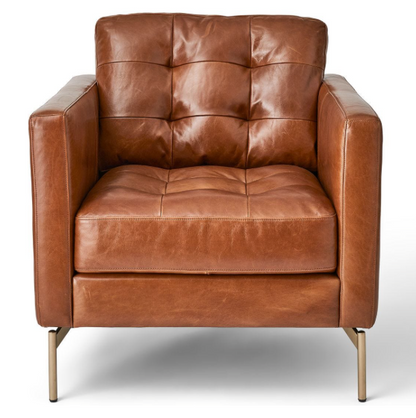 Ventura Chair - Caramel Leather