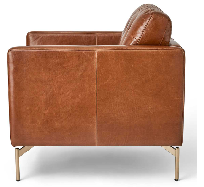 Ventura Chair - Caramel Leather