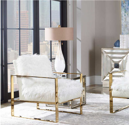 Cardoni Table Lamp, White