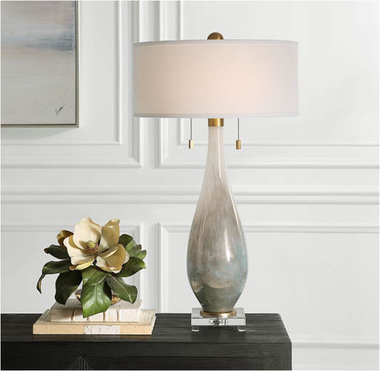 Cardoni Table Lamp, Smoke