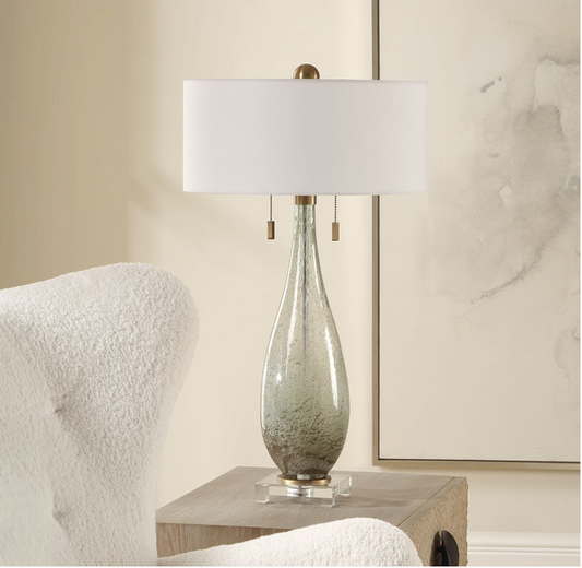 Cardoni Table Lamp, Green