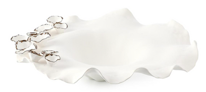 Rippling Porcelain Bowl, Large