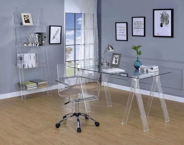 Writing Desk with Acrylic Base