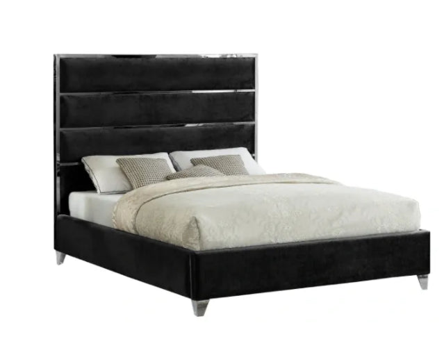 Zumi velvet king bed