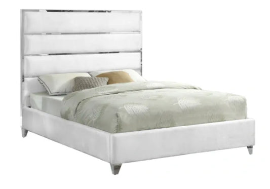 Zumi velvet queen bed