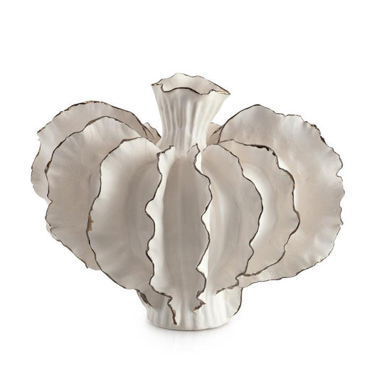 Rippling Porcelain Vase