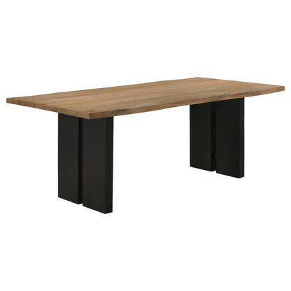 Drexel Acacia Live Edge Wood Dining Table