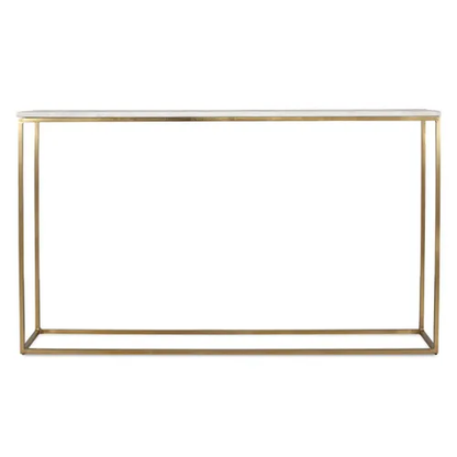 Classic White Marble Console