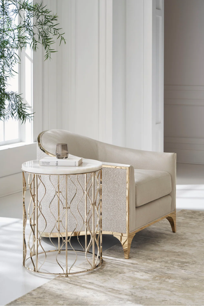 Majestic Gold Accent Chair
