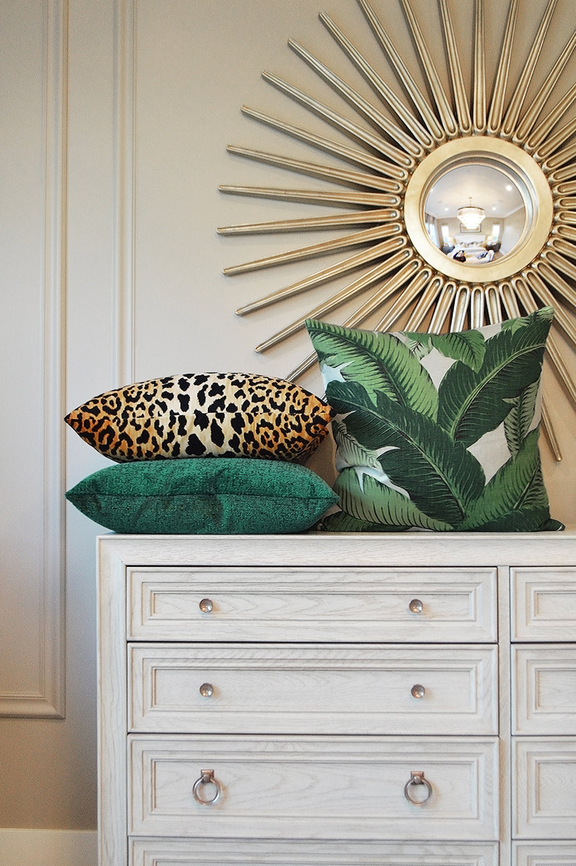 D.V. Kap Tetris-Emerald Pillow