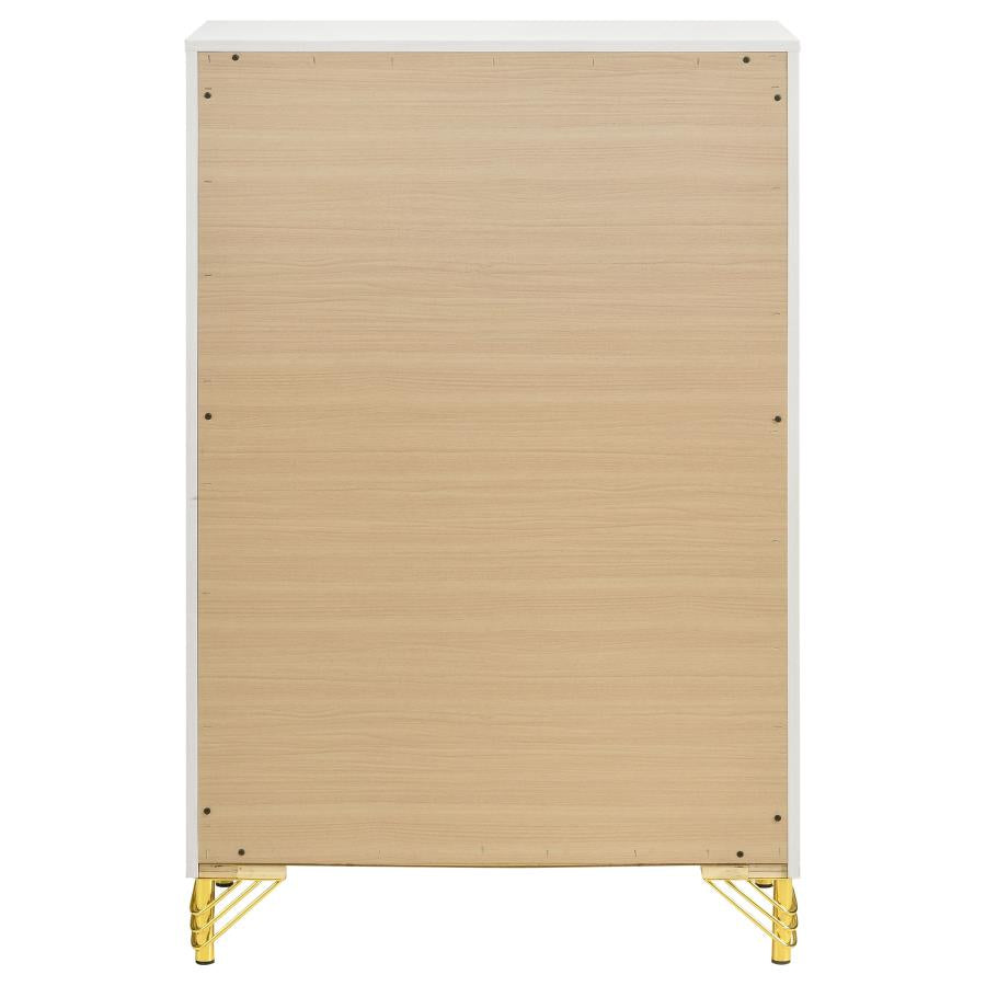 Liccelle White & Gold Chest