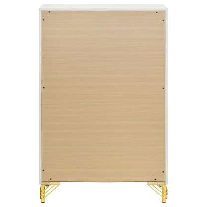 Liccelle White & Gold Chest