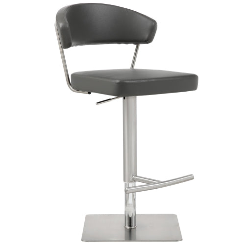 Valencia Dark GreyAdjustable Barstool Set of 2