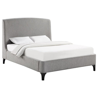 Manley Wingback Upholstered Bed