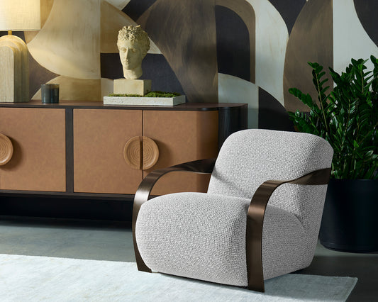 Anestasia Lounge Chair Dark Bronze